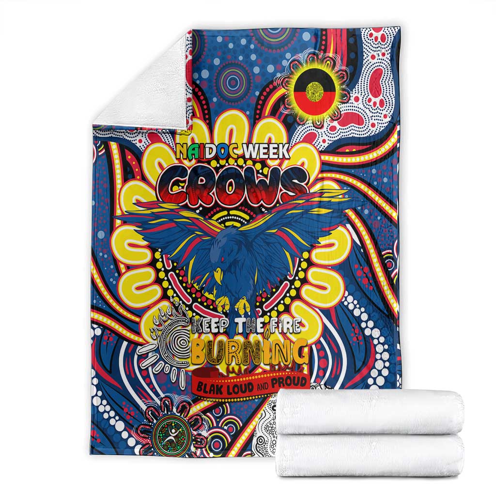 Adelaide Crows NAIDOC Week 2024 Blanket Mascot Football