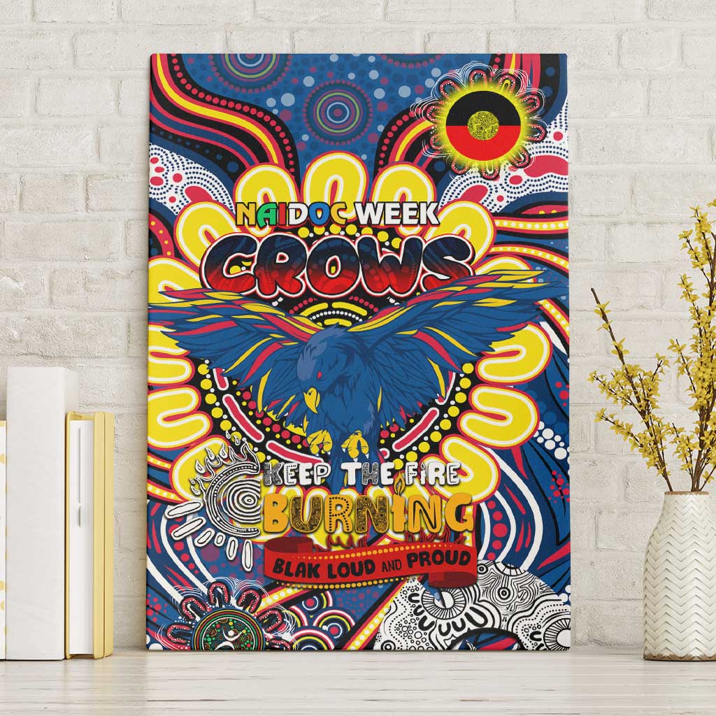Adelaide Crows NAIDOC Week 2024 Canvas Wall Art Mascot Football