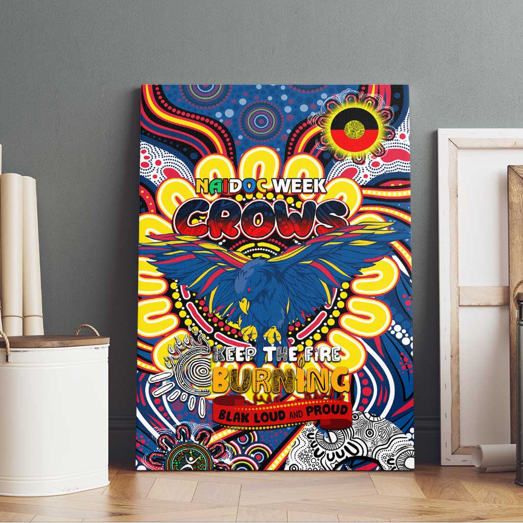 Adelaide Crows NAIDOC Week 2024 Canvas Wall Art Mascot Football