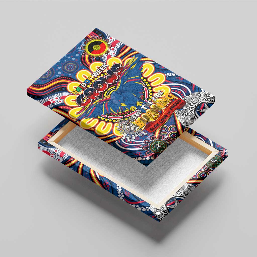 Adelaide Crows NAIDOC Week 2024 Canvas Wall Art Mascot Football