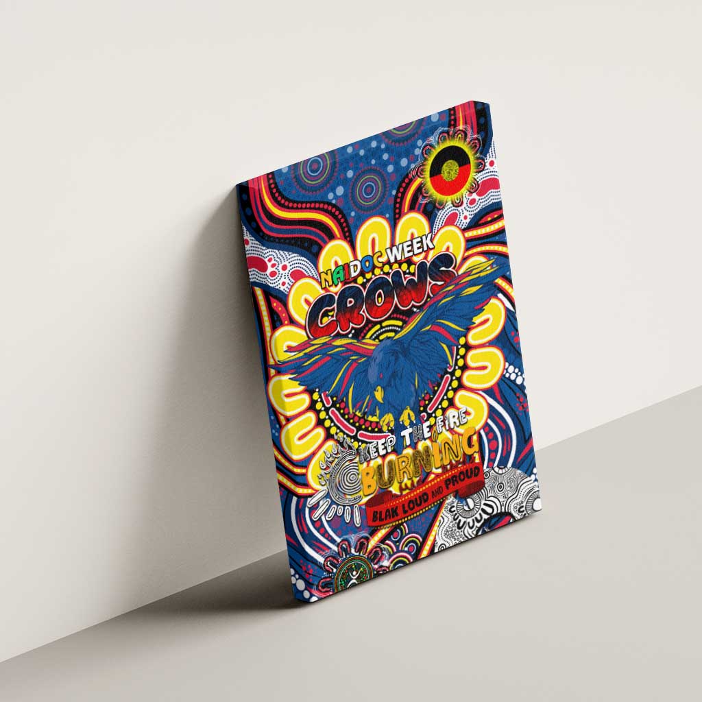 Adelaide Crows NAIDOC Week 2024 Canvas Wall Art Mascot Football