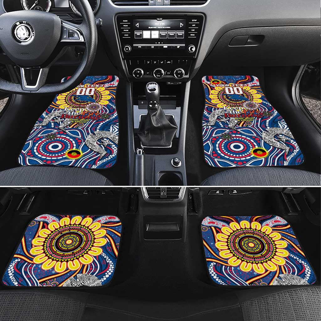 Adelaide Crows NAIDOC Week 2024 Car Mats Mascot Football