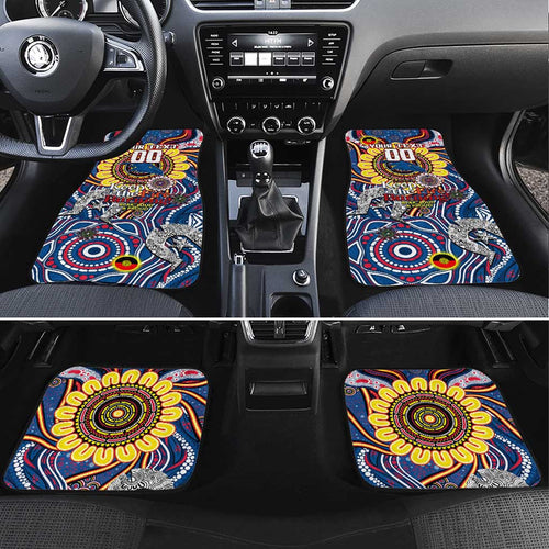 Adelaide Crows NAIDOC Week 2024 Car Mats Mascot Football