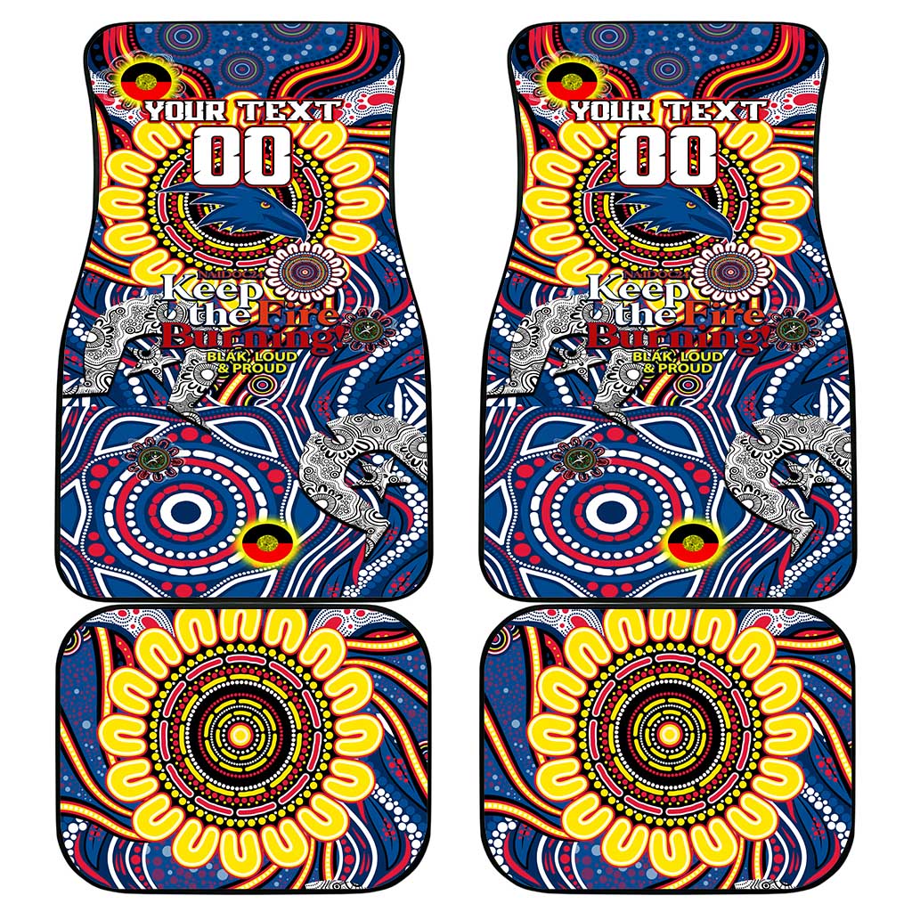 Adelaide Crows NAIDOC Week 2024 Car Mats Mascot Football