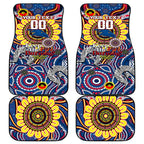 Adelaide Crows NAIDOC Week 2024 Car Mats Mascot Football