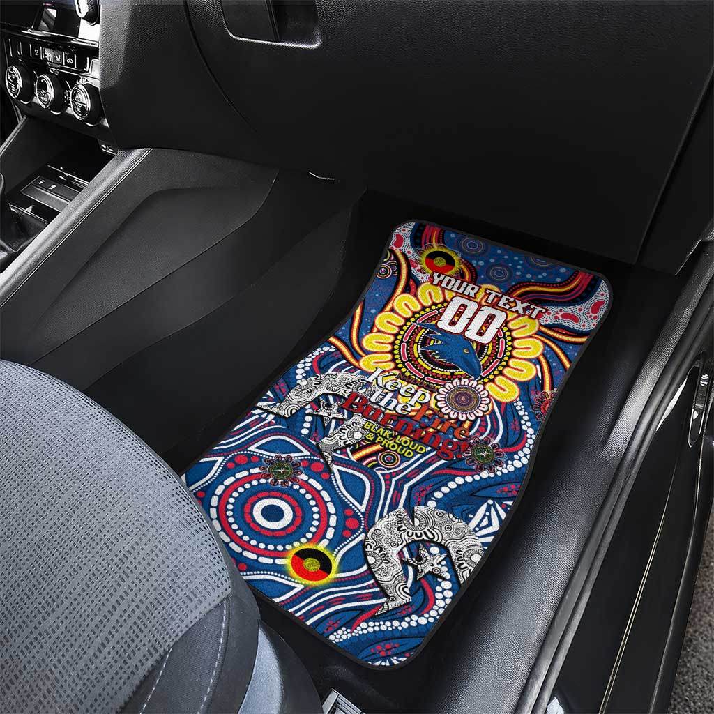 Adelaide Crows NAIDOC Week 2024 Car Mats Mascot Football