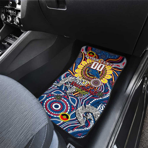 Adelaide Crows NAIDOC Week 2024 Car Mats Mascot Football