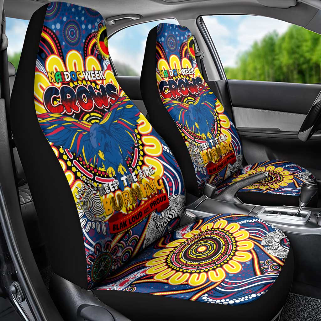 Adelaide Crows NAIDOC Week 2024 Car Seat Cover Mascot Football