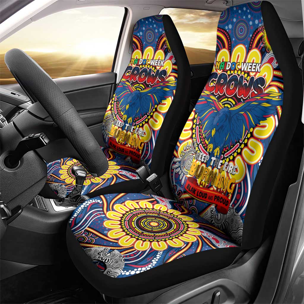Adelaide Crows NAIDOC Week 2024 Car Seat Cover Mascot Football