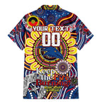 Custom Adelaide Crows NAIDOC Week 2024 Family Matching Mermaid Dress and Hawaiian Shirt Mascot Football