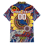 Custom Adelaide Crows NAIDOC Week 2024 Family Matching Summer Maxi Dress and Hawaiian Shirt Mascot Football