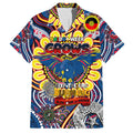 Custom Adelaide Crows NAIDOC Week 2024 Family Matching Tank Maxi Dress and Hawaiian Shirt Mascot Football