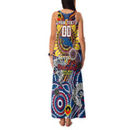 Custom Adelaide Crows NAIDOC Week 2024 Family Matching Tank Maxi Dress and Hawaiian Shirt Mascot Football