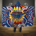 Adelaide Crows NAIDOC Week 2024 Hooded Blanket Mascot Football