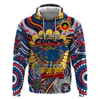 Custom Adelaide Crows NAIDOC Week 2024 Hoodie Mascot Football
