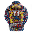 Custom Adelaide Crows NAIDOC Week 2024 Hoodie Mascot Football