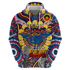 Custom Adelaide Crows NAIDOC Week 2024 Hoodie Mascot Football