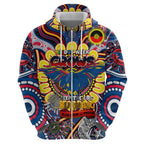 Custom Adelaide Crows NAIDOC Week 2024 Hoodie Mascot Football