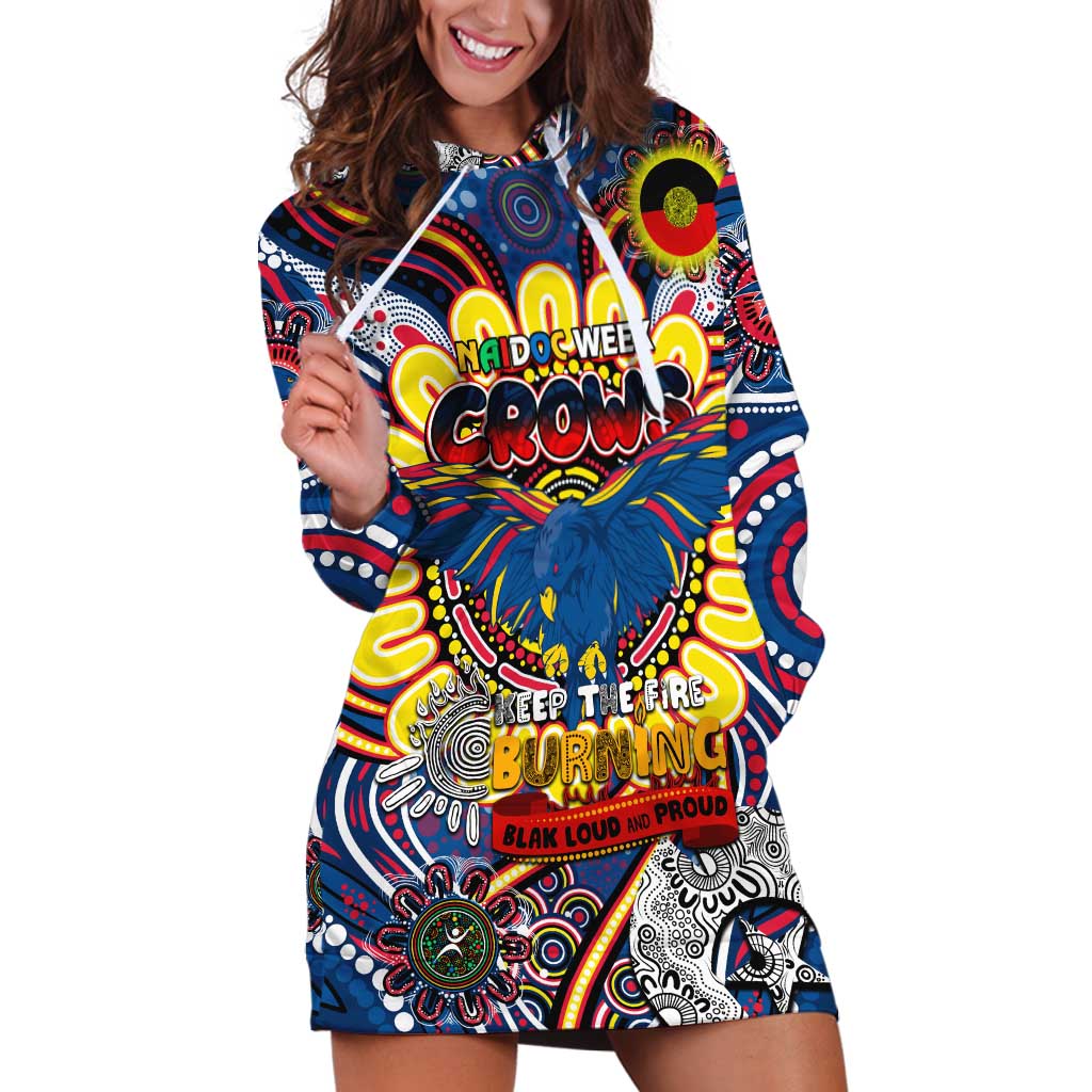 Custom Adelaide Crows NAIDOC Week 2024 Hoodie Dress Mascot Football