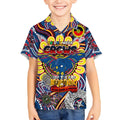 Custom Adelaide Crows NAIDOC Week 2024 Kid Hawaiian Shirt Mascot Football