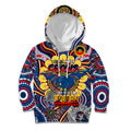 Custom Adelaide Crows NAIDOC Week 2024 Kid Hoodie Mascot Football