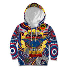 Custom Adelaide Crows NAIDOC Week 2024 Kid Hoodie Mascot Football
