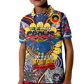 Custom Adelaide Crows NAIDOC Week 2024 Kid Polo Shirt Mascot Football