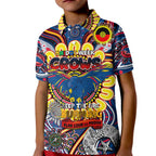 Custom Adelaide Crows NAIDOC Week 2024 Kid Polo Shirt Mascot Football