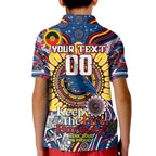 Custom Adelaide Crows NAIDOC Week 2024 Kid Polo Shirt Mascot Football