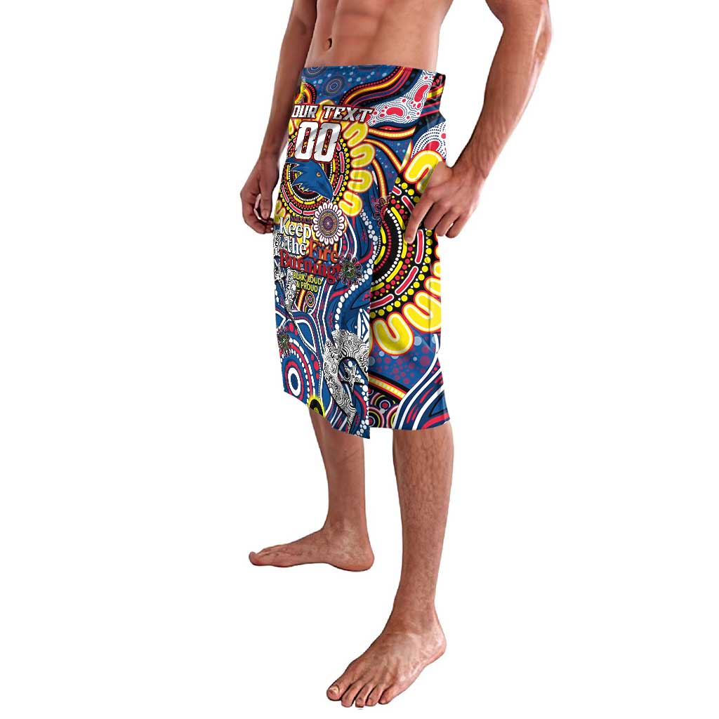 Custom Adelaide Crows NAIDOC Week 2024 Lavalava Mascot Football