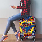Adelaide Crows NAIDOC Week 2024 Luggage Cover Mascot Football