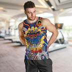 Custom Adelaide Crows NAIDOC Week 2024 Men Tank Top Mascot Football