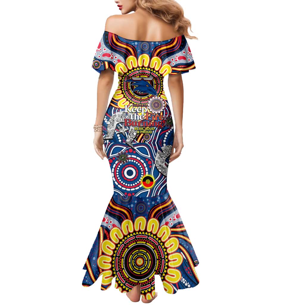 Custom Adelaide Crows NAIDOC Week 2024 Mermaid Dress Mascot Football