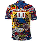 Custom Adelaide Crows NAIDOC Week 2024 Polo Shirt Mascot Football