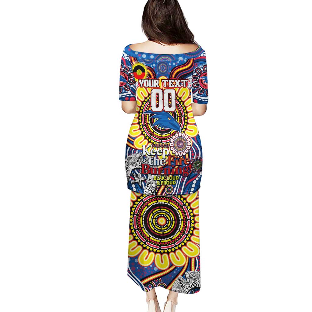 Custom Adelaide Crows NAIDOC Week 2024 Puletasi Mascot Football