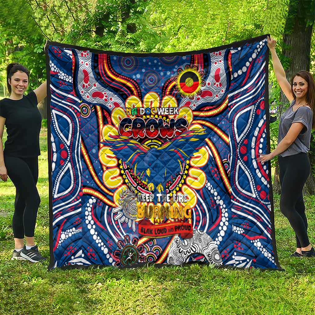 Adelaide Crows NAIDOC Week 2024 Quilt Mascot Football