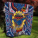 Adelaide Crows NAIDOC Week 2024 Quilt Mascot Football