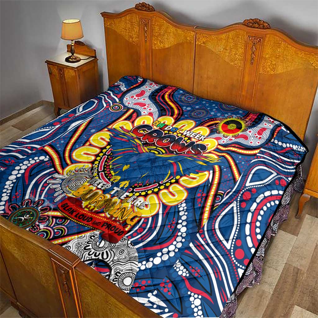 Adelaide Crows NAIDOC Week 2024 Quilt Mascot Football