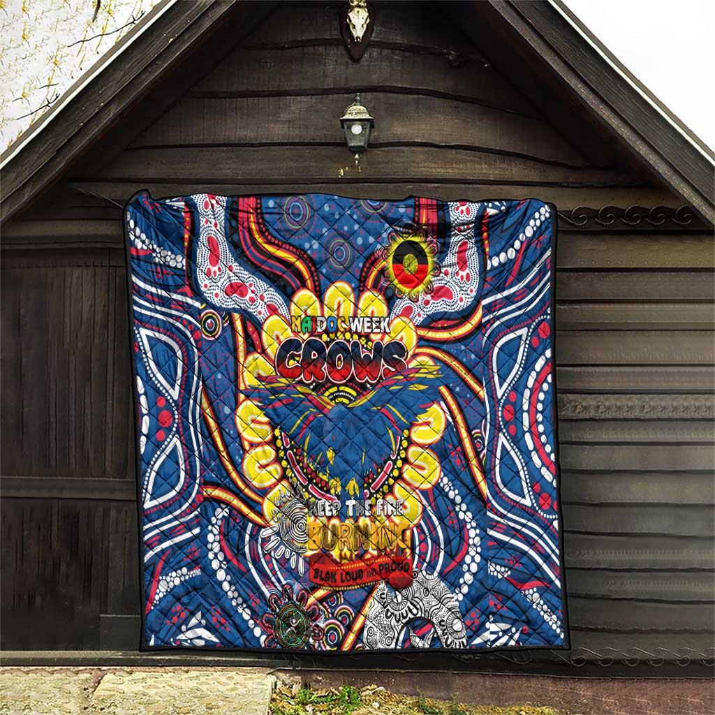 Adelaide Crows NAIDOC Week 2024 Quilt Mascot Football