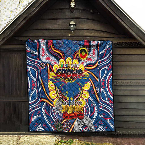 Adelaide Crows NAIDOC Week 2024 Quilt Mascot Football