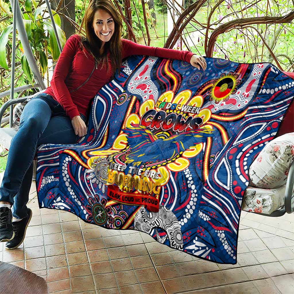 Adelaide Crows NAIDOC Week 2024 Quilt Mascot Football