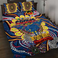 Adelaide Crows NAIDOC Week 2024 Quilt Bed Set Mascot Football