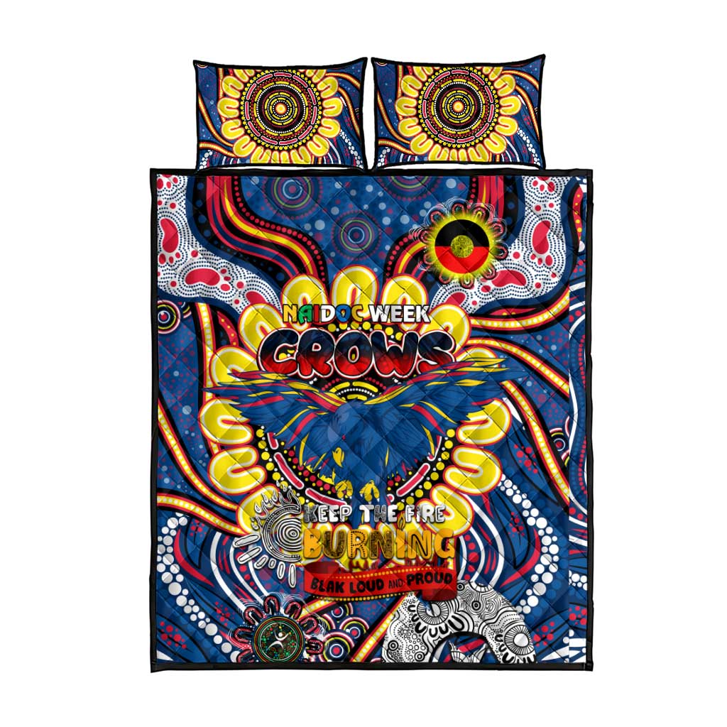 Adelaide Crows NAIDOC Week 2024 Quilt Bed Set Mascot Football