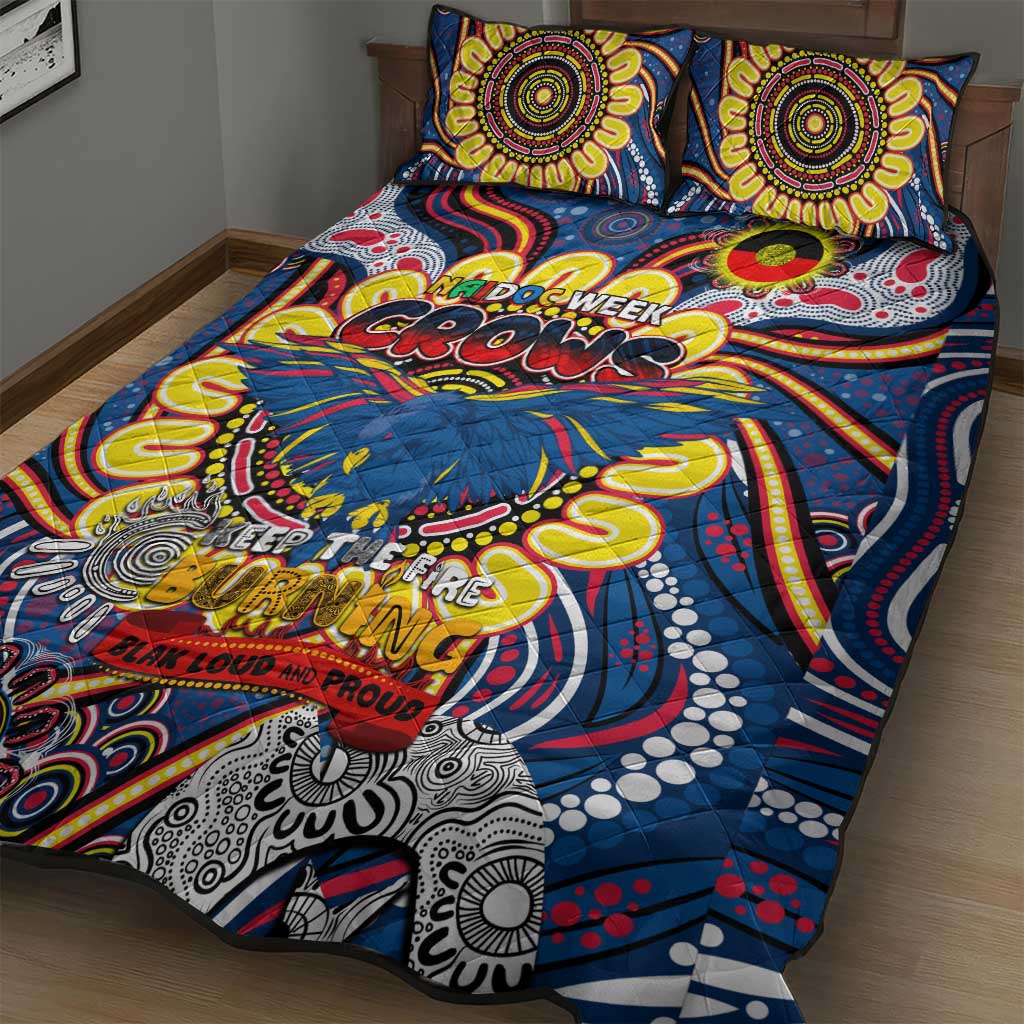 Adelaide Crows NAIDOC Week 2024 Quilt Bed Set Mascot Football
