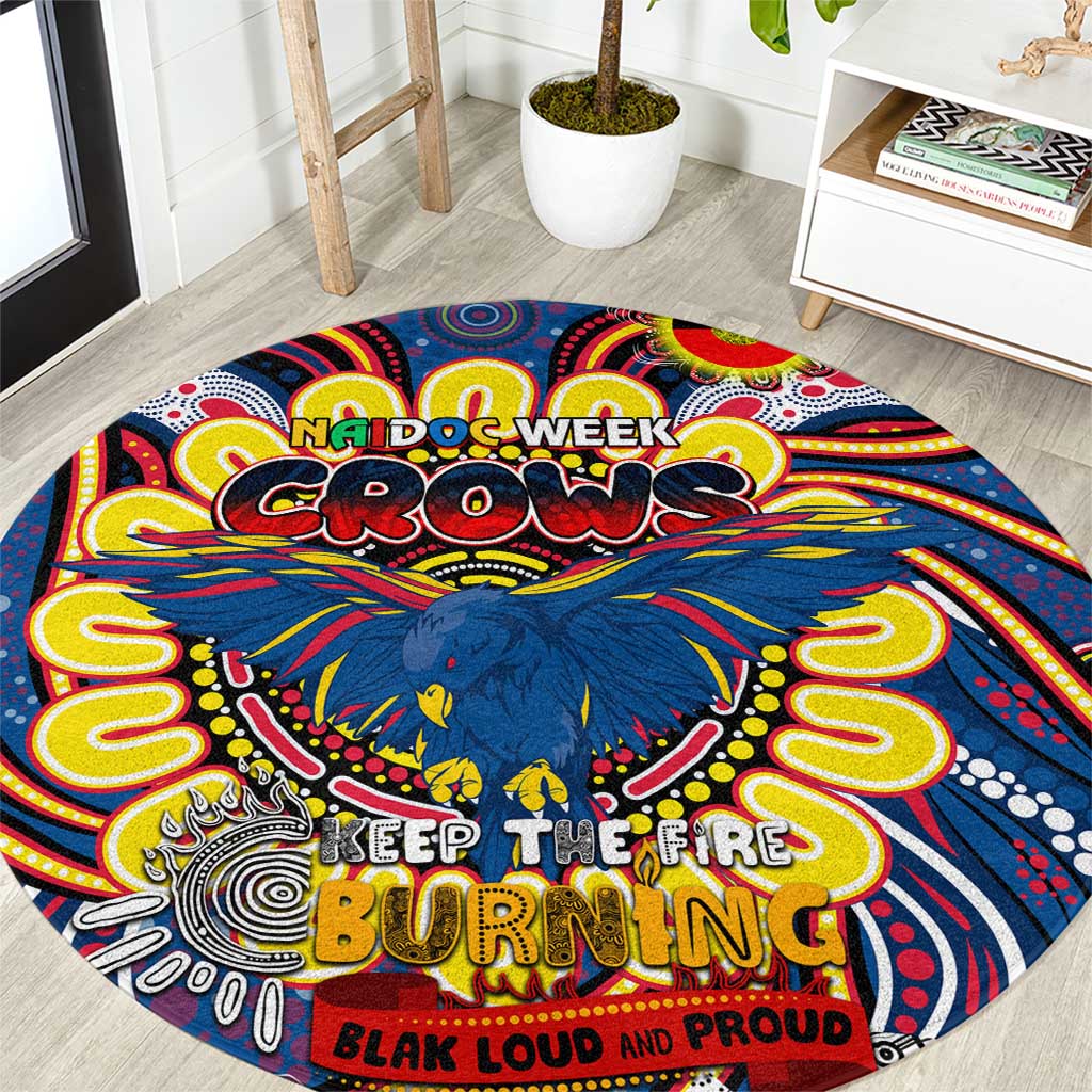 Adelaide Crows NAIDOC Week 2024 Round Carpet Mascot Football