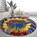 Adelaide Crows NAIDOC Week 2024 Round Carpet Mascot Football