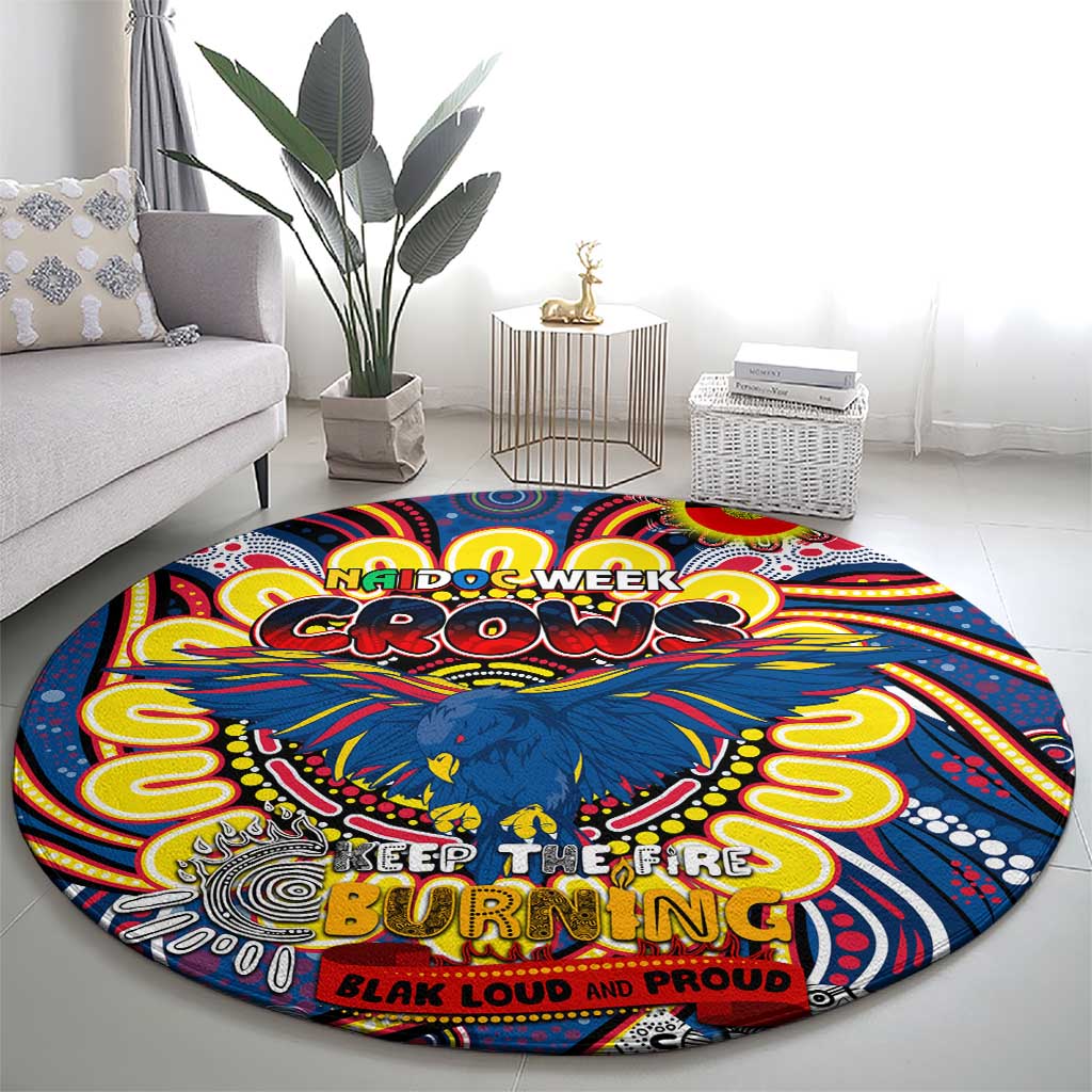 Adelaide Crows NAIDOC Week 2024 Round Carpet Mascot Football