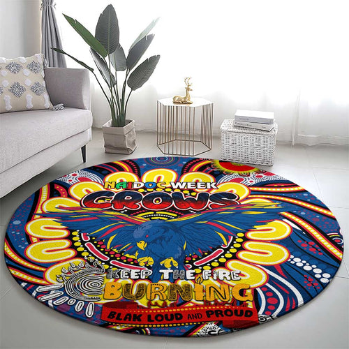 Adelaide Crows NAIDOC Week 2024 Round Carpet Mascot Football
