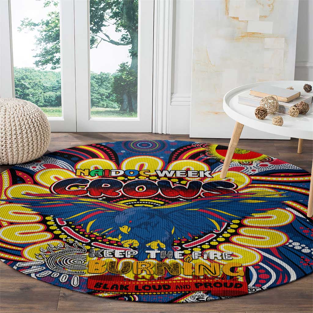 Adelaide Crows NAIDOC Week 2024 Round Carpet Mascot Football