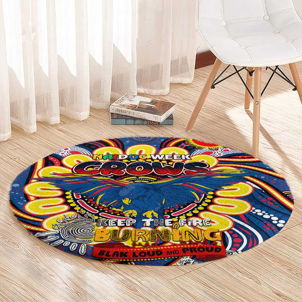 Adelaide Crows NAIDOC Week 2024 Round Carpet Mascot Football